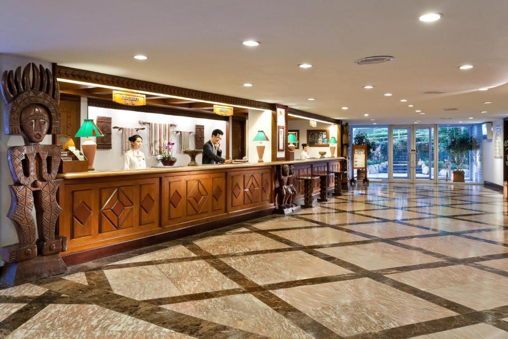 Hotel Royal Chihpin Wenquan Exteriér fotografie The lobby of the hotel